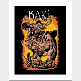 Baki hanma Posters and Art